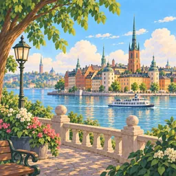 Stockholm stamp