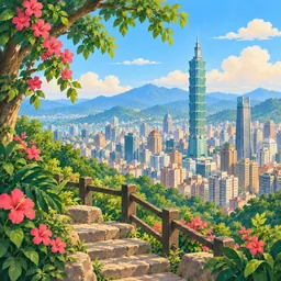 Taipei stamp