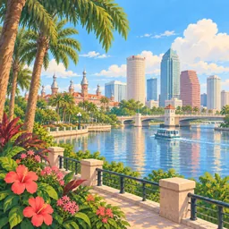 Tampa stamp