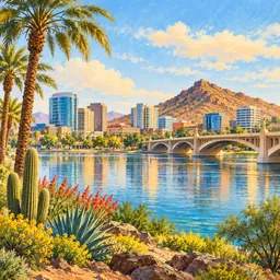 Tempe stamp