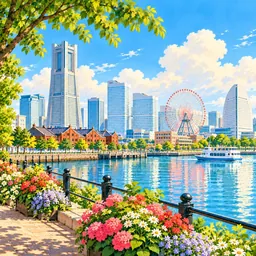 Yokohama stamp