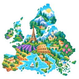Europe stamp
