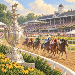 Preakness Stakes stamp