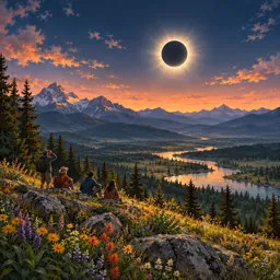 Solar Eclipse stamp