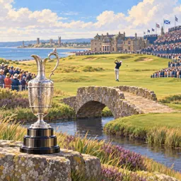 The Open Championship stamp