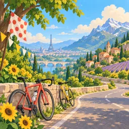 Tour de France stamp