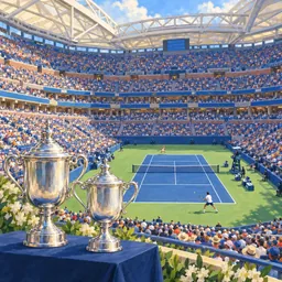 US Open (Tennis) stamp