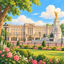 Buckingham Palace stamp