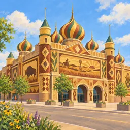 Corn Palace stamp