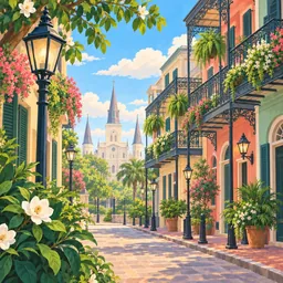 French Quarter stamp