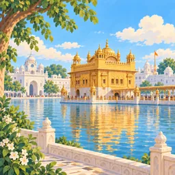 Golden Temple stamp