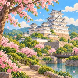 Himeji Castle stamp