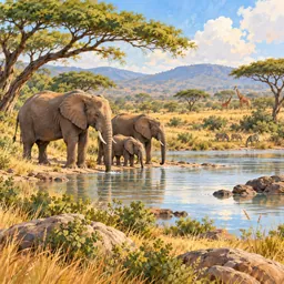 Kruger National Park stamp