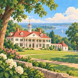 Mount Vernon stamp