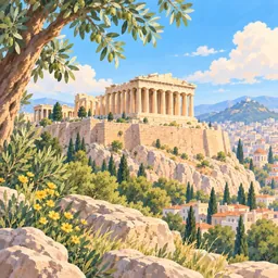 Parthenon stamp
