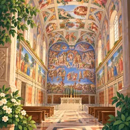 Sistine Chapel stamp