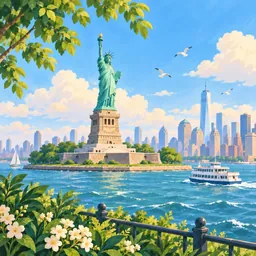 Statue of Liberty stamp