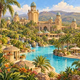 Sun City Resort stamp