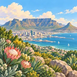 Table Mountain stamp