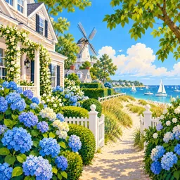 The Hamptons stamp