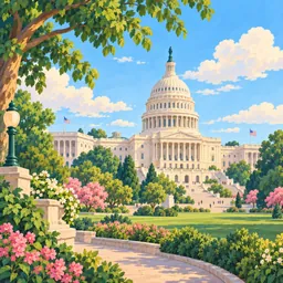U.S. Capitol stamp