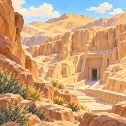 Valley of the Kings stamp