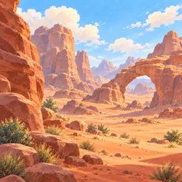 Wadi Rum stamp