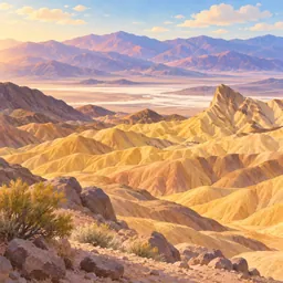 Death Valley stamp