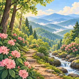 Great Smoky Mountains stamp