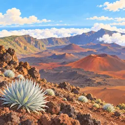Haleakalā stamp