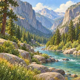 Kings Canyon stamp