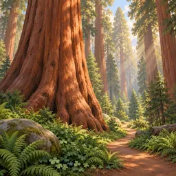 Sequoia stamp
