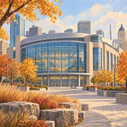 Canada Life Centre stamp
