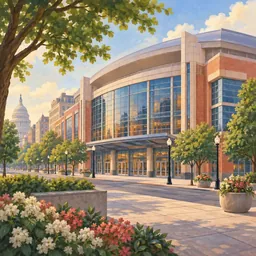 Capital One Arena stamp