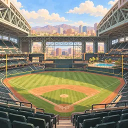 Chase Field stamp