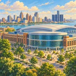 Ford Field stamp