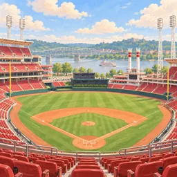 Great American Ball Park stamp