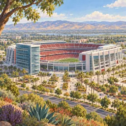 Levi's Stadium stamp