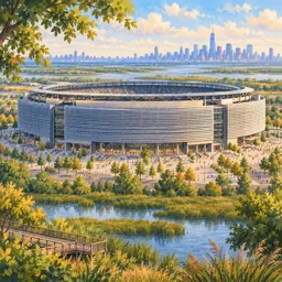 MetLife Stadium stamp