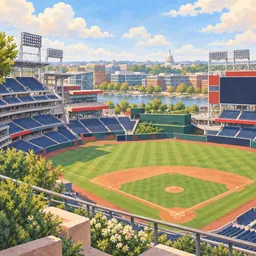 Nationals Park stamp