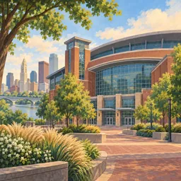 Nationwide Arena stamp