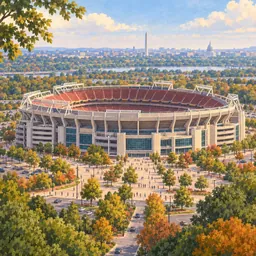 Northwest Stadium stamp