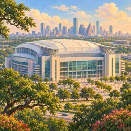 NRG Stadium stamp