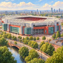 Old Trafford stamp