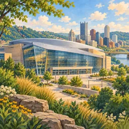 PPG Paints Arena stamp