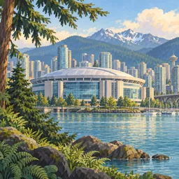 Rogers Arena stamp