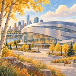 Rogers Place stamp