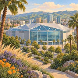 SAP Center stamp