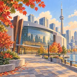 Scotiabank Arena stamp