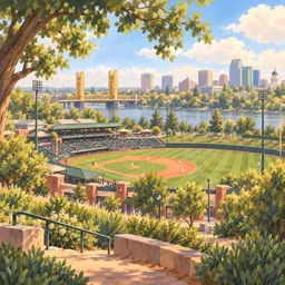 Sutter Health Park stamp